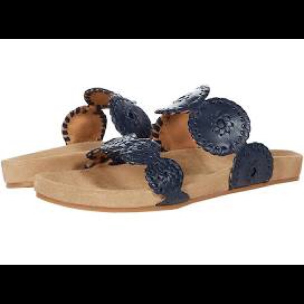 Jack Roger navy Lauren sandle